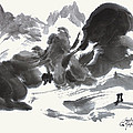 Japanese Landscape In Zen Style